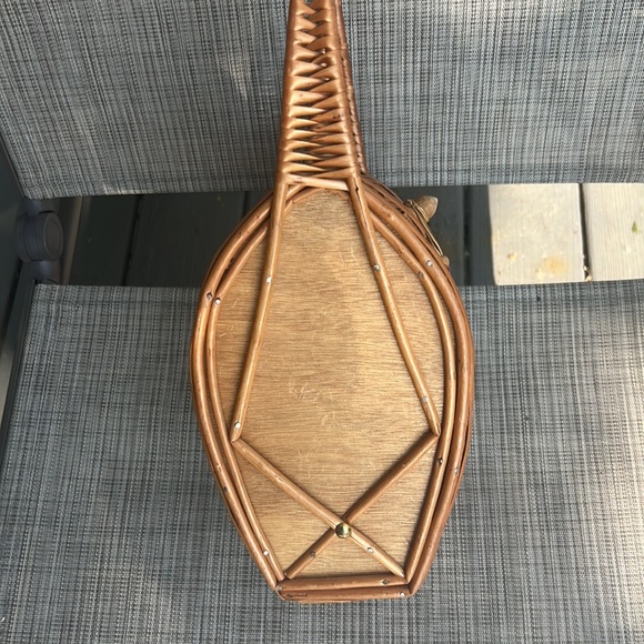 Vintage Rattan Hand Basket - Picture 3 of 7